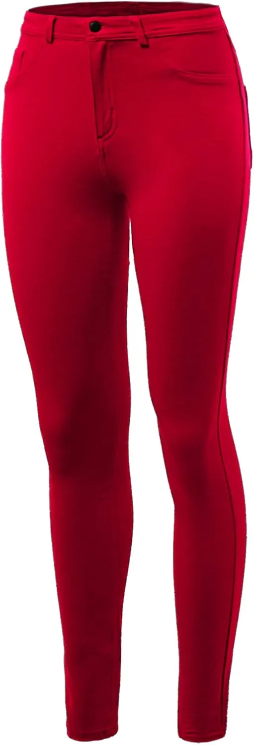 Women's Comfort Mordern Stretch Skinny Ponte Pants (S-3XL)